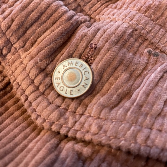 American Eagle dusty rose pink corduroy lightweight jacket - Picture 4 of 6